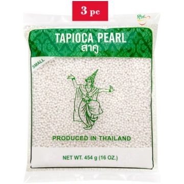 Tapioka pērles - mazās, Tapioca Pearls Small, Thai