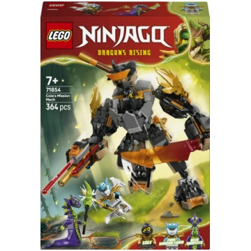 71854 LEGO® NINJAGO® Cole Misiju robots un Pūķis Z
