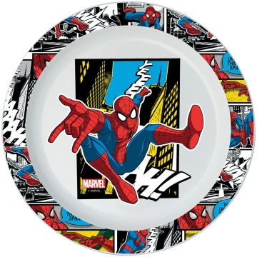 Original Marvel Spiderman dinner plate in food-gra