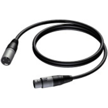 Procab XLR — XLR kabelis melns (CAB901/15) [Kabel 