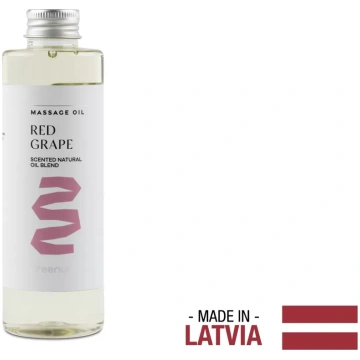 GREENUM Masāžas eļļa RED GRAPE, 200 ml