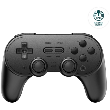8BitDo PRO 2 Gamepad Hall Ed/Black RET00409 (69226