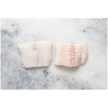 2 Skinless Haddock Fillet Portions