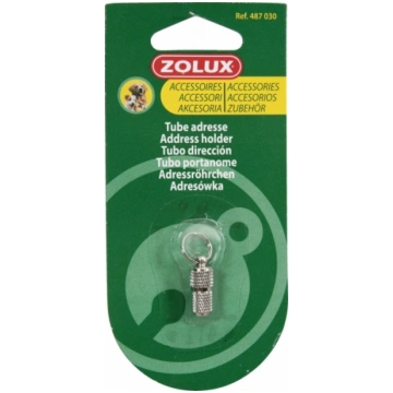 Apkakles adreses turētājs met. zolux 487030
