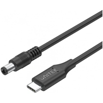 Kabelis Usb Unitek Usb-c - Dc 5.5 Mm 1.8 M Melns (