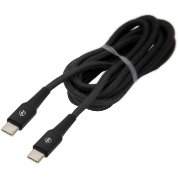 Kabelis Compass Speed, USB Type C, 150 cm, melna k