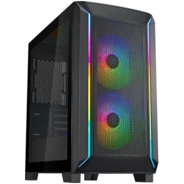 SilverStone SST-FA312Z-BG, Tower Case (black, Temp