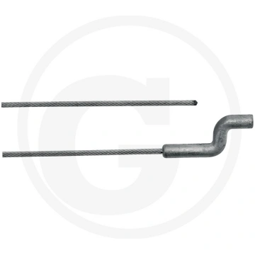 Trosīte Ø1,5mm 2000mm Granit