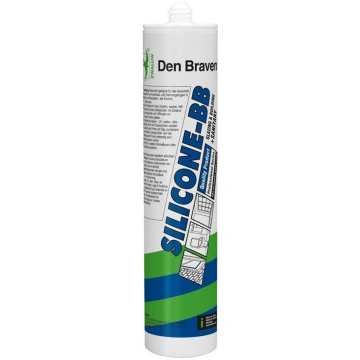 Silikons Den Braven, 300 ml, balta krās