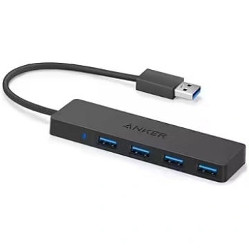 Anker USB I/O HUB, 4 Ports, Black (A7516016)