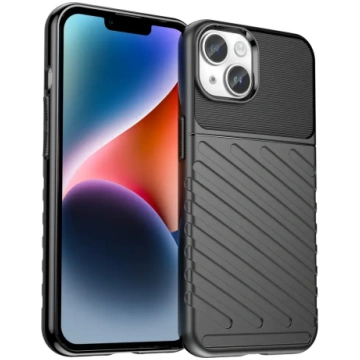 Thunder Case iPhone 14 armored case black | 96594-
