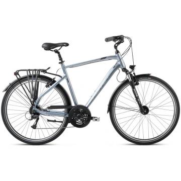 Tūrisma velosipēds Romet Wagant 5 2025, sudrabs/pe