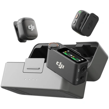 Mikrofons DJI Mic 3 (2 TX + 1 RX + Charging Case)