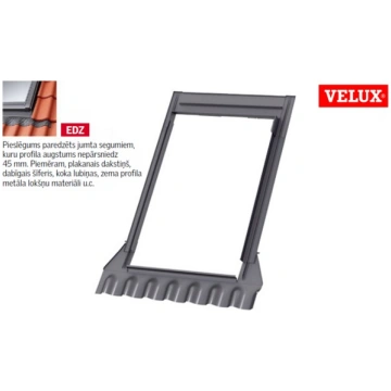 VELUX Jumta Loga Pieslēgums EDZ 0000 CK04, Izmērs 