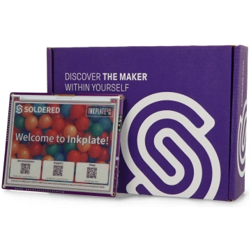 Inkplate 6COLOR - e-paper display module 600x448px