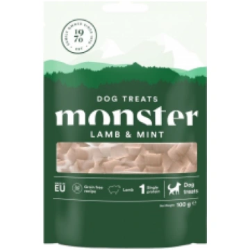 Monster Dog Treats Lamb & Mint 100g - Gardums ar j