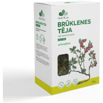NATĒJA Brūkleņu tēja urīnceļiem 50 g NATEJA