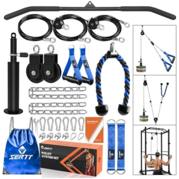 SERTT Cable Pulley Fitness Premium System Gym, uzl