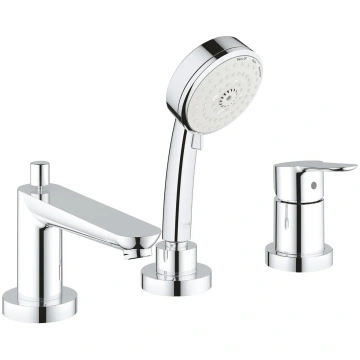 Vannas maisītājs uz vannas malas Grohe BauEdge 3-d