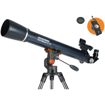 Celestron Astromaster LT 70AZ with Phoneadapter an