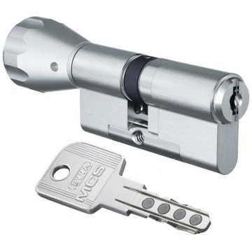 Evva MCS high security thumbturn cylinder-Brass-61