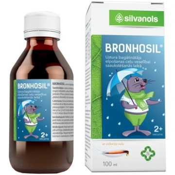 SILVANOLS Bronhosil sīrups, 100 ml SILVANOLS SIA