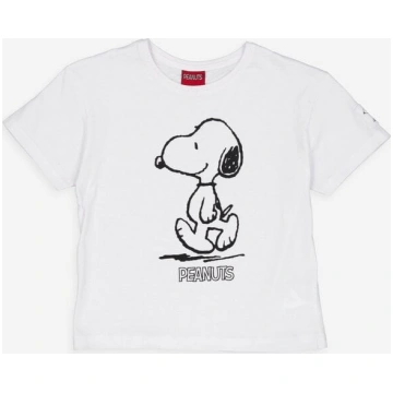 T krekls meitenēm Snoopy, balts Nav norādīts