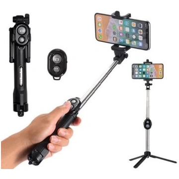 RoGer Selfie Stick and Tripod Stand with Bluetooth
