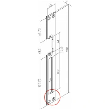 L05Z ~ Gara elektromehānisko sprūdu pretplāksne pe