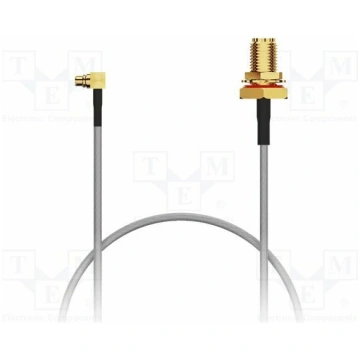 Cable; 0.1m; MMCX male,SMA female; brown; -40÷125°