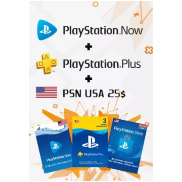 USA PSN 3 - mēneša kombo MISSING