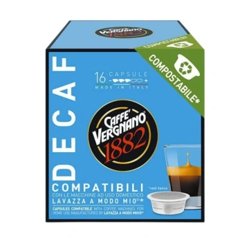 128 Capsule A Modo Mio Vergnano Miscela Decaffeina