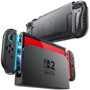Supcase CRYSTAL CASE NINTENDO SWITCH 2 - FROST BLA