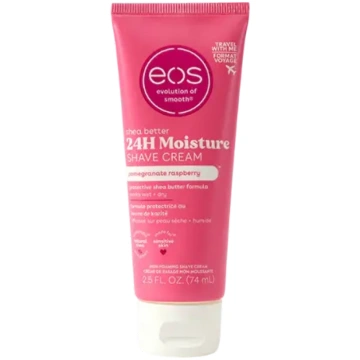 Pomegranate Raspberry travel skūšanās krēms eos