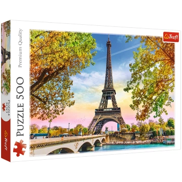 Puzzle 500 pcs. Romantic Paris Trefl 37330