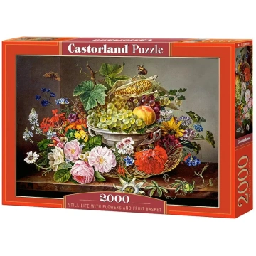 Puzle Castorland Still Life with Flowers and Fruit