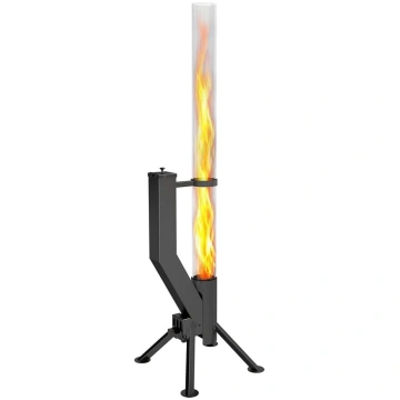Premium Fire Pipe - liela nerūsējošā tērauda granu