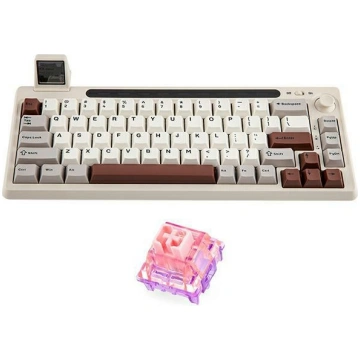 Epomaker RT65 Flamingo Switch mechanical keyboard 