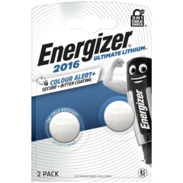 Litija baterija CR2016 3V 100mAh Ultimate Energize