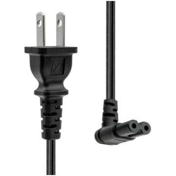 ProXtend Power Cord US type A to angled C7 2M Blac