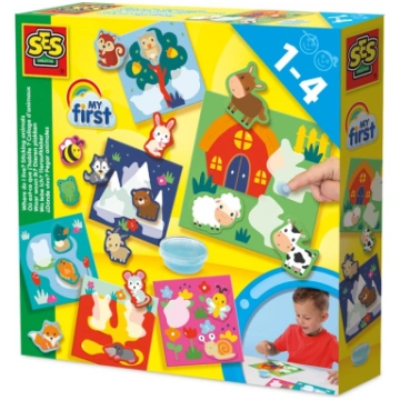 TOY EDUCATION SET ANIMAL STICKERS 14401 14401 (871
