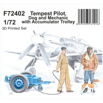 Tempest Pilot, Dog And Mechanic With Accumulator T