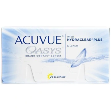Divu nedēļu kontaktlēcas Acuvue Oasys 8.40, 6 gab