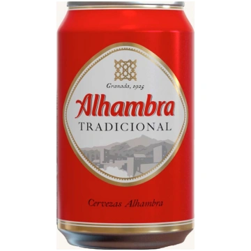 Alhambra Tradicional, Pale Lager beer (cerveza), f