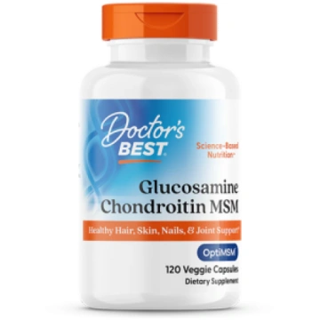 Glucosamine Chondroitin MSM Doctor"s Best 120 vcap