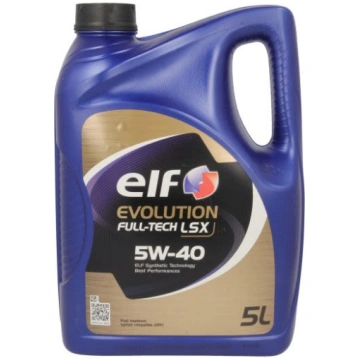 Motoreļļa ELF Evolution Full-Tech LSX 5W-40, 5L