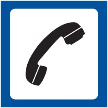 Uzlīmes "Telefons", 114mmx114mm LOT20015