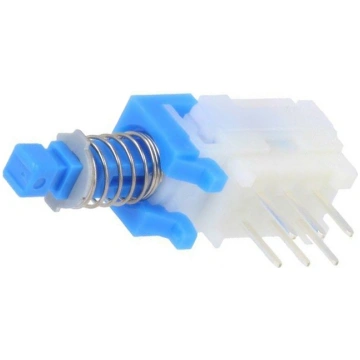 Switch: push-button; Pos: 2; DPDT; 0.1A/30VDC; OFF