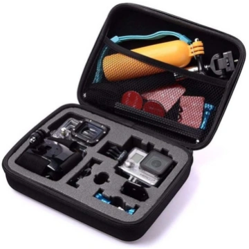 TEKCAM Action Camera Carrying Case Protective Stor