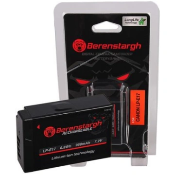 Berenstargh Canon battery Canon LP-E17